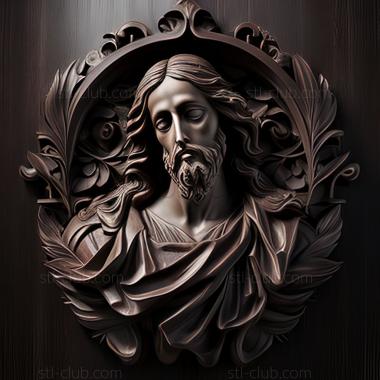 3D model st jesus (STL)